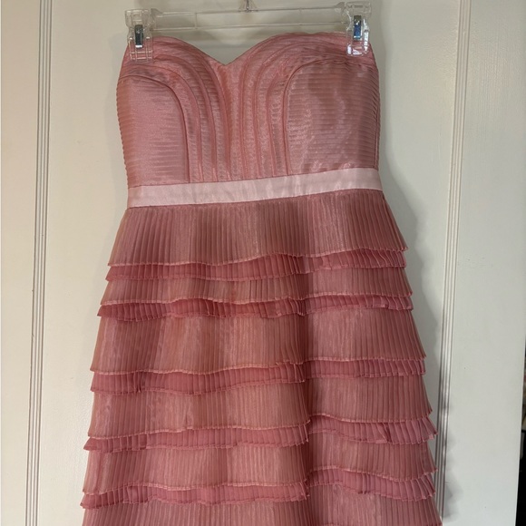 💗 Pink Strapless Mini ModCloth Dress - Minuet Brand - Picture 8 of 9